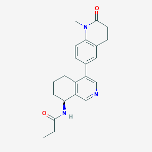Chemical structure of (S)-Baxdrostat