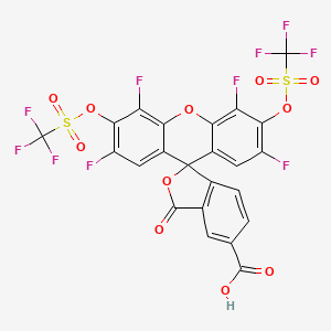 Chemical structure of HKSOX-1 (5/6-mixture)