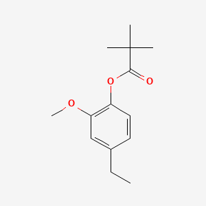 Chemical structure of Mopivabil