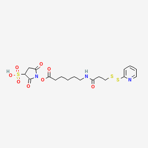 Chemical structure of Sulfo-LC-SPDP