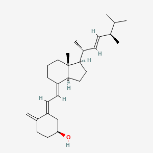 Chemical structure of 5,6-trans-Vitamin D2