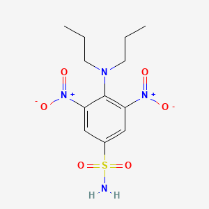 Chemical structure of Oryzalin