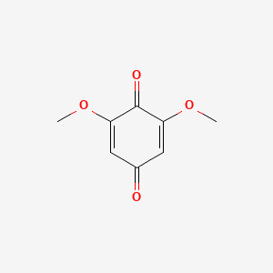 Chemical structure of 2,6-Dimethoxy-1,4-benzoquinone