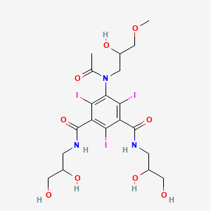 Chemical structure of Iopentol