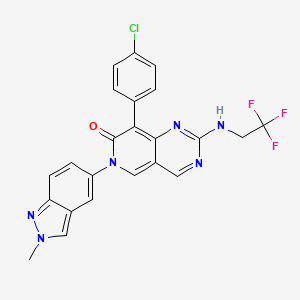 Chemical structure of AGI-43192
