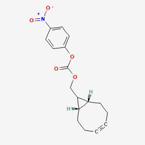 Chemical structure of endo-BCN-O-PNB