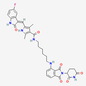 Chemical structure of MI-389