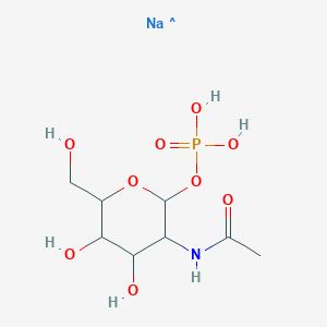Chemical structure of N-Acetyl-α-D-glucosamine 1-phosphate disodium