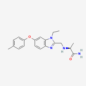Chemical structure of Bliretrigine