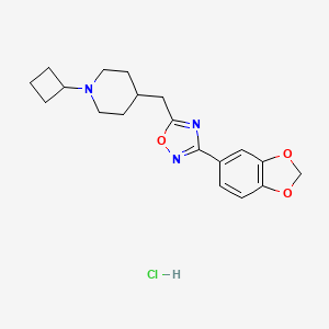 Chemical structure of H3R-IN-1 Hydrochloride