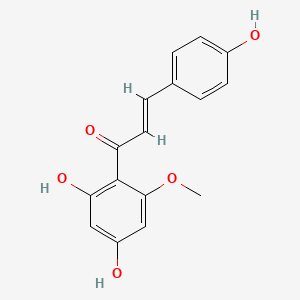 Chemical structure of Helichrysetin