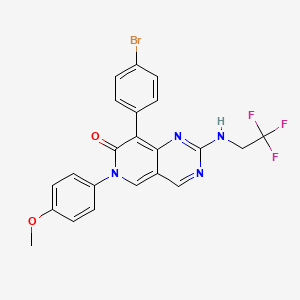 Chemical structure of AGI-41998