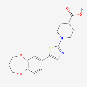 Chemical structure of ML372