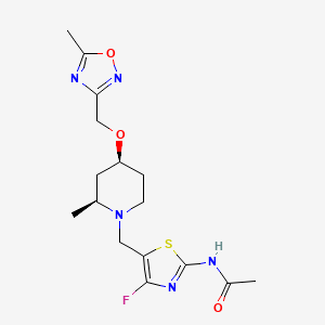 Chemical structure of LY3372689