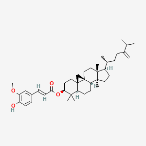 Chemical structure of Oryzanol C