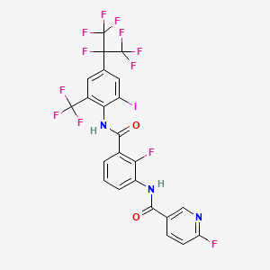 Chemical structure of Modoflaner