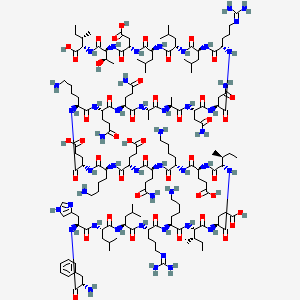 Chemical structure of K41498 TFA