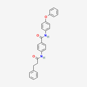 Chemical structure of SB-429201