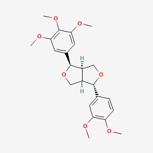 Chemical structure of Epimagnolin A
