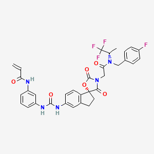 Chemical structure of CBP/p300-IN-12