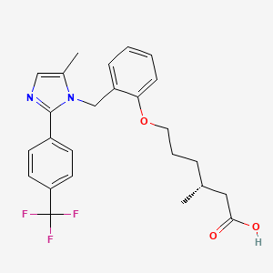 Chemical structure of Bocidelpar