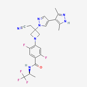 Chemical structure of Povorcitinib