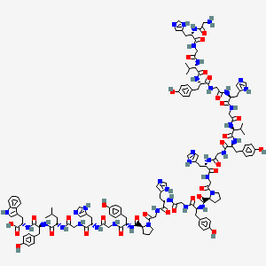 Chemical structure of GHGVYGHGVYGHGPYGHGPYGHGLYW