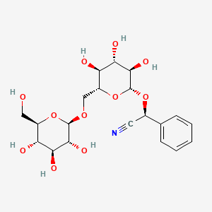 Chemical structure of Neoamygdalin