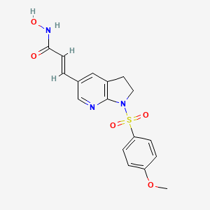 Chemical structure of MPT0B390