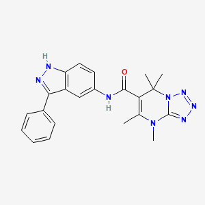 Chemical structure of EB-42486