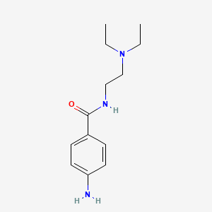 Chemical structure of Procainamide