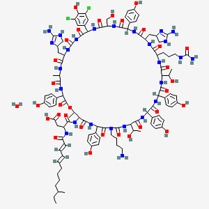 Chemical structure of Enduracidin