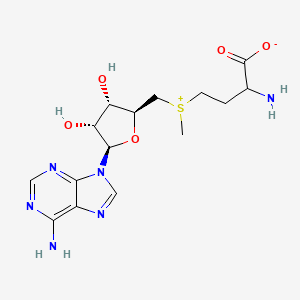 Chemical structure of S-Adenosyl-DL-methionine
