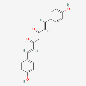 Chemical structure of Bisdemethoxycucurmin