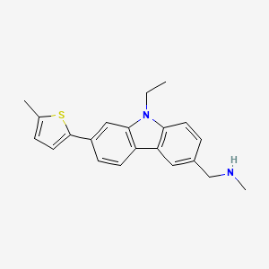Chemical structure of PK9327