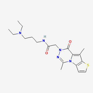 Chemical structure of NV03