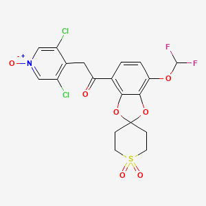 Chemical structure of Orismilast