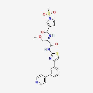 Chemical structure of FHT-1204