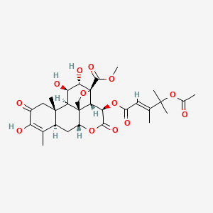 Chemical structure of Bruceantinol