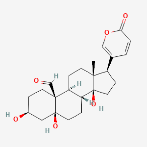 Chemical structure of Hellebrigenin