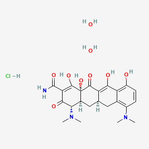 Chemical structure of Thalidomide-O-PEG4-amine hydrochloride