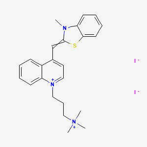 Chemical structure of TO-PRO 1