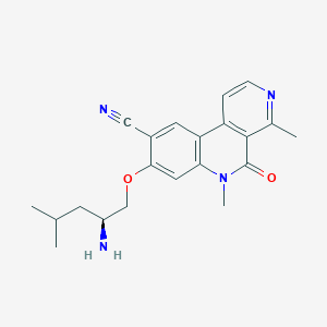 Chemical structure of BMT-090605