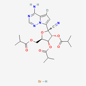 Chemical structure of VV116