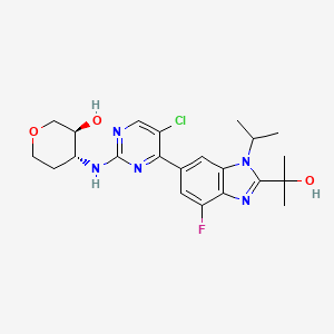 Chemical structure of CDK4/6-IN-6