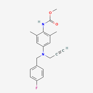Chemical structure of HN37