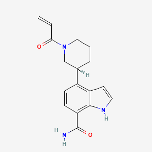 Chemical structure of Elsubrutinib