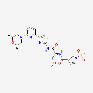 Chemical structure of FHD-286