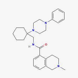 Chemical structure of JNJ-42253432