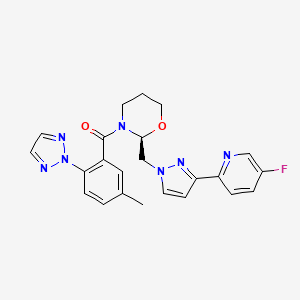 Chemical structure of Vornorexant